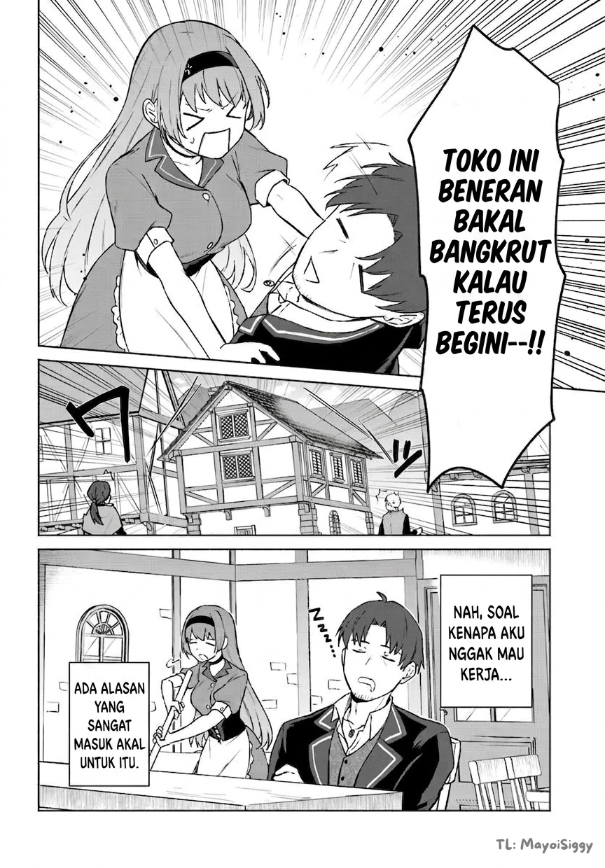 Moto Saikyou Boukensha no Rojiura Café Nonbiri Kaigyouroku Chapter 1 - halaman 8