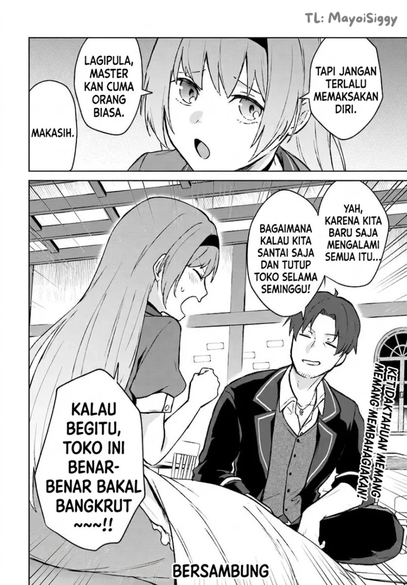 Moto Saikyou Boukensha no Rojiura Caffe Nonbiri Kaigyouroku Chapter 1 - halaman 38