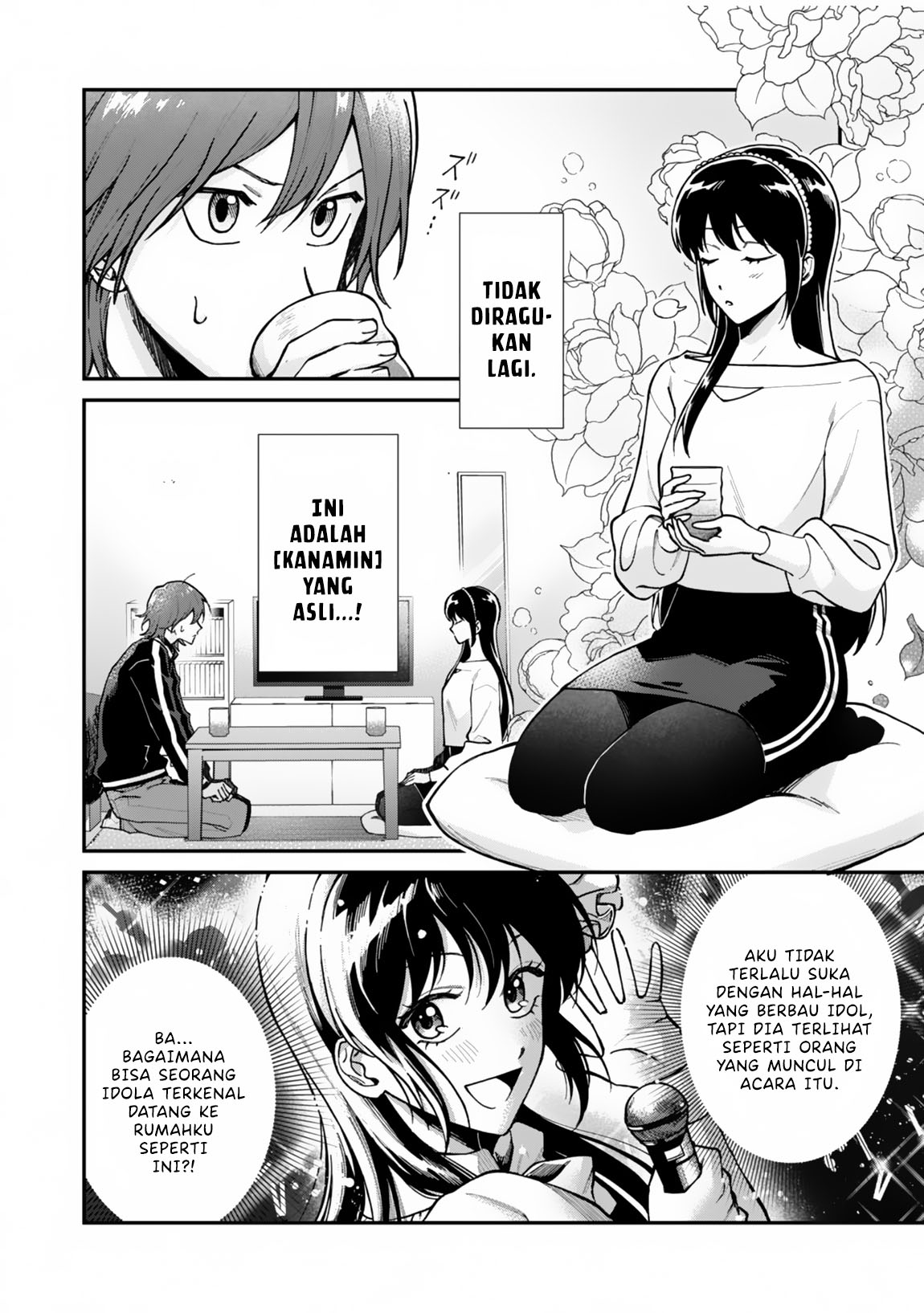 Moto Saikyou Kouryakusha, Nozomanu Dungeon Haishin de Musou shiteshimau: Coach no Irai wo Shitekita no wa Daininki Idol deshita Chapter 1 - halaman 13
