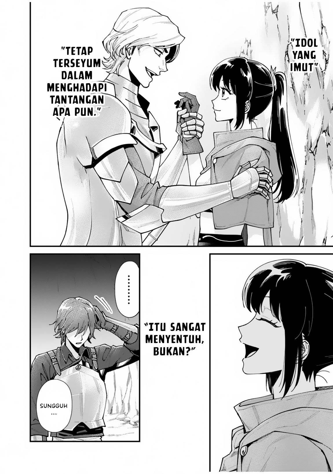 Moto Saikyou Kouryakusha, Nozomanu Dungeon Haishin de Musou shiteshimau: Coach no Irai wo Shitekita no wa Daininki Idol deshita Chapter 1 - halaman 41