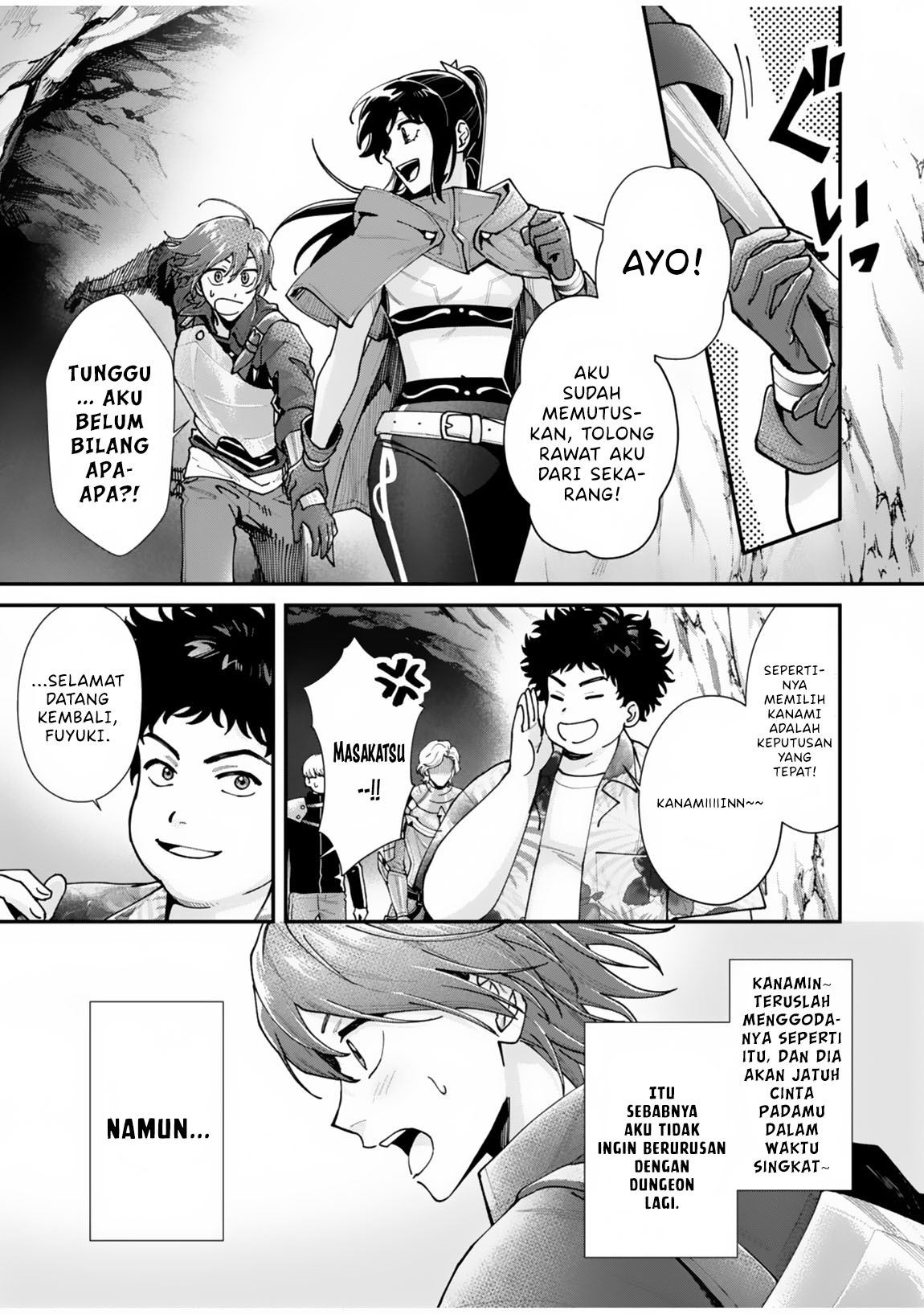 Moto Saikyou Kouryakusha, Nozomanu Dungeon Haishin de Musou shiteshimau: Coach no Irai wo Shitekita no wa Daininki Idol deshita Chapter 1 - halaman 64