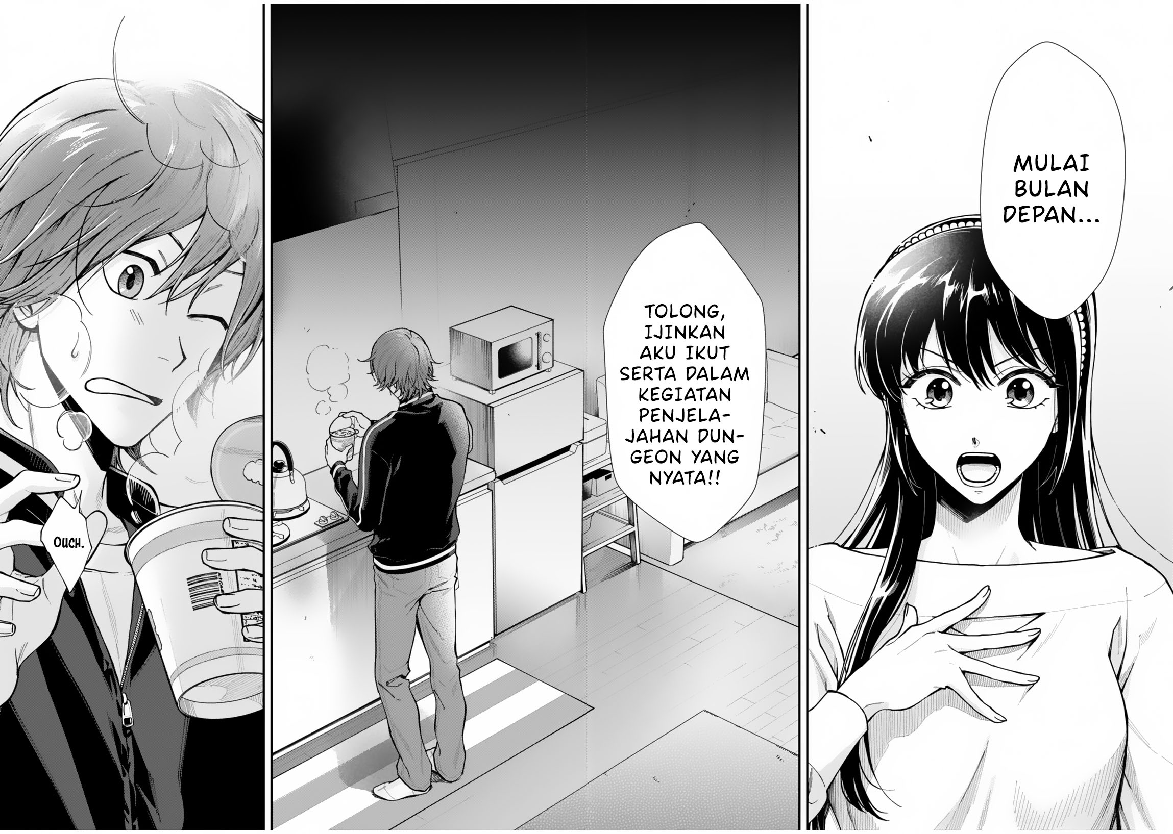 Moto Saikyou Kouryakusha, Nozomanu Dungeon Haishin de Musou shiteshimau: Coach no Irai wo Shitekita no wa Daininki Idol deshita Chapter 1 - halaman 9