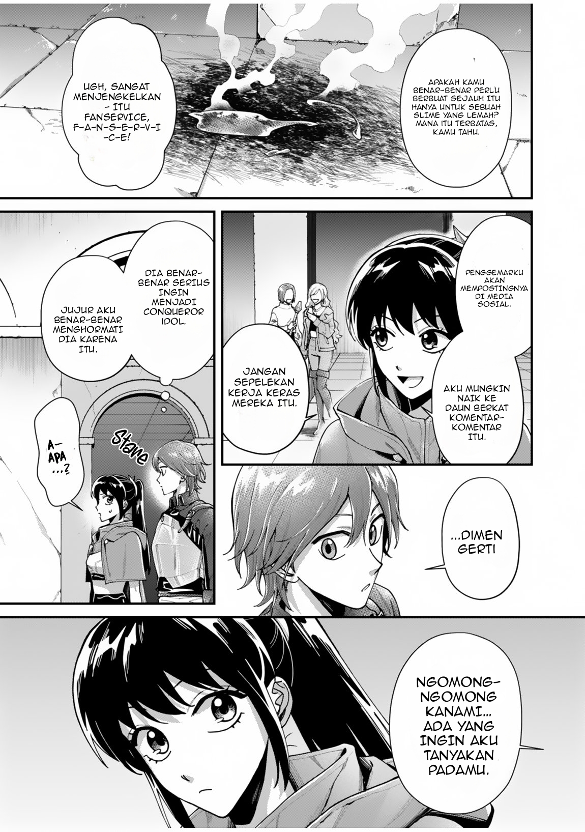 Moto Saikyou Kouryakusha, Nozomanu Dungeon Haishin de Musou shiteshimau: Coach no Irai wo Shitekita no wa Daininki Idol deshita Chapter 2 - halaman 27