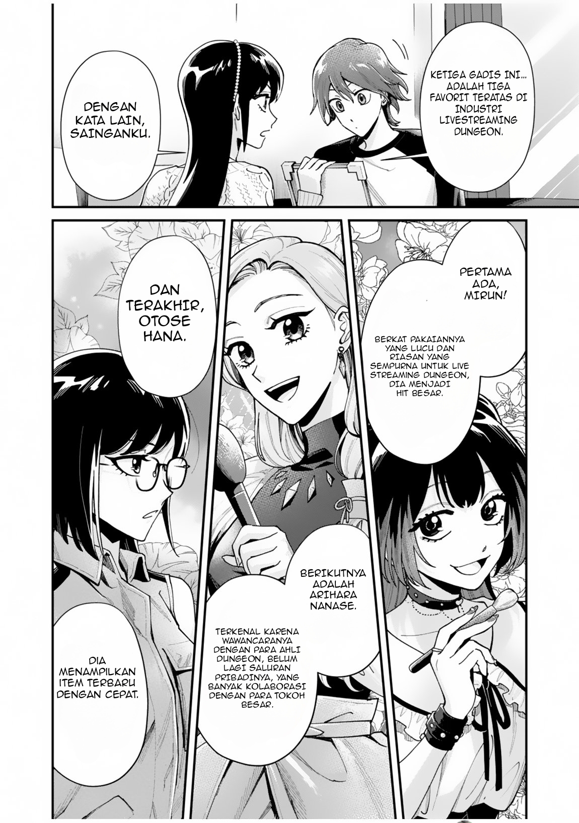 Moto Saikyou Kouryakusha, Nozomanu Dungeon Haishin de Musou shiteshimau: Coach no Irai wo Shitekita no wa Daininki Idol deshita Chapter 2 - halaman 8