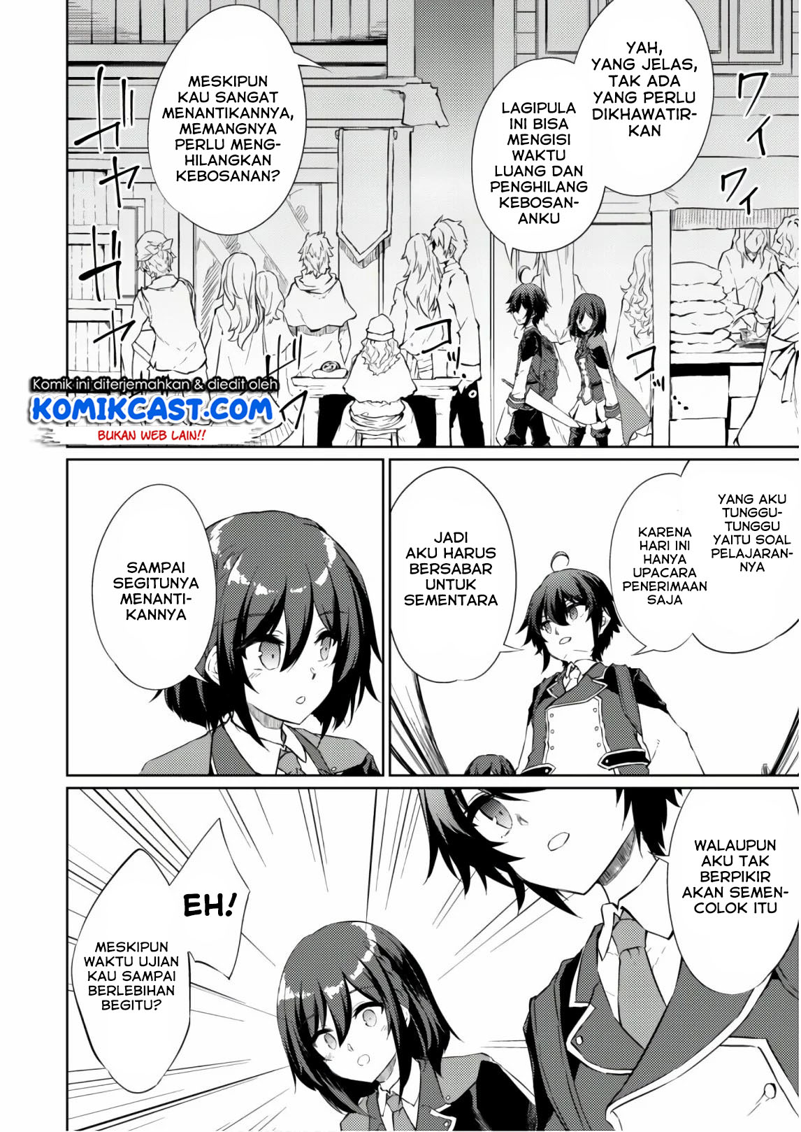 Moto Saikyou no Kenshi wa, Isekai Mahou ni Akogareru Chapter 27 - halaman 3