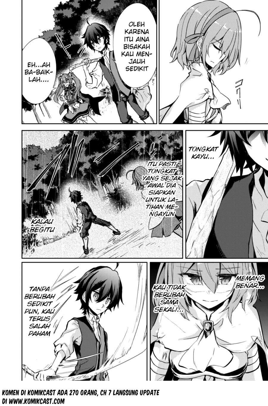 Moto Saikyou no Kenshi wa, Isekai Mahou ni Akogareru Chapter 6 - halaman 9