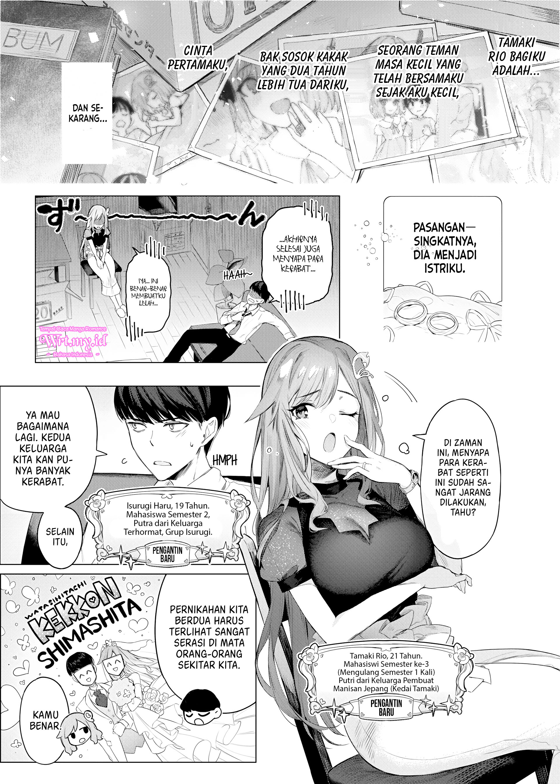 Motokano to no Jirettai Gisou Kekkon Chapter 0 - halaman 5