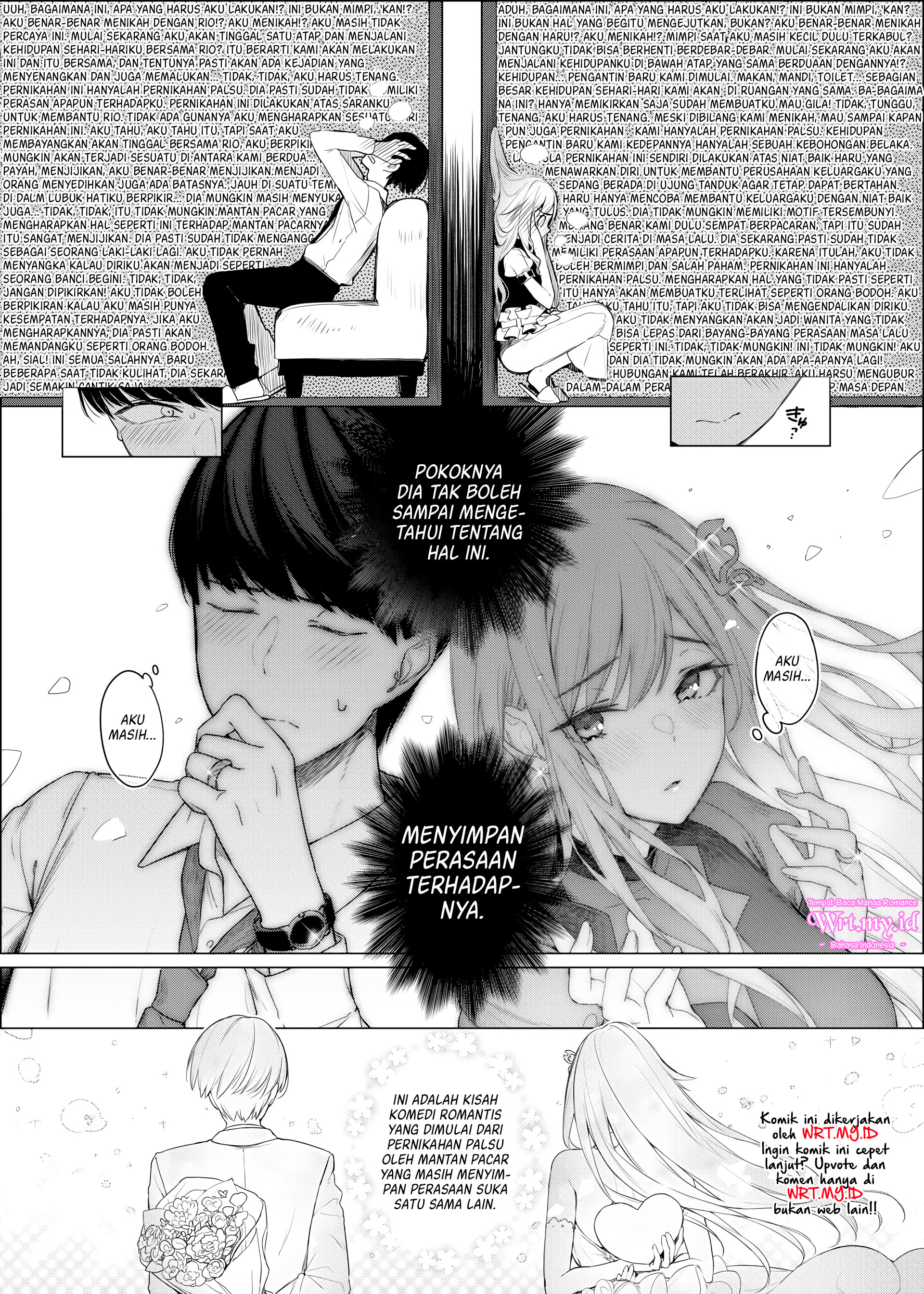 Motokano to no Jirettai Gisou Kekkon Chapter 0 - halaman 8