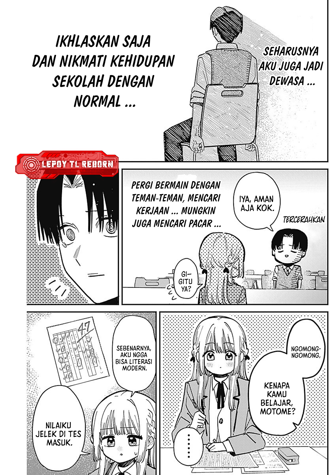 Motome Sugaki no Zako Sotsugyou♡ Chapter 0 - halaman 12