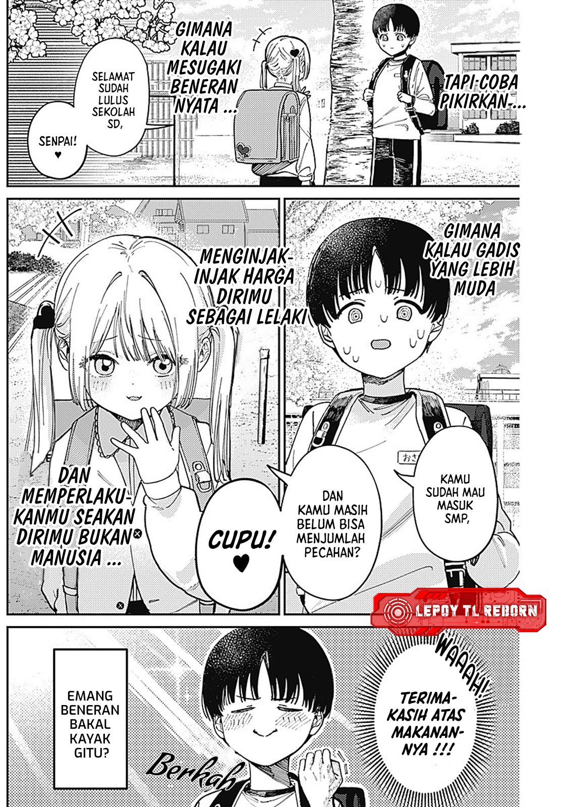 Motome Sugaki no Zako Sotsugyou♡ Chapter 0 - halaman 3