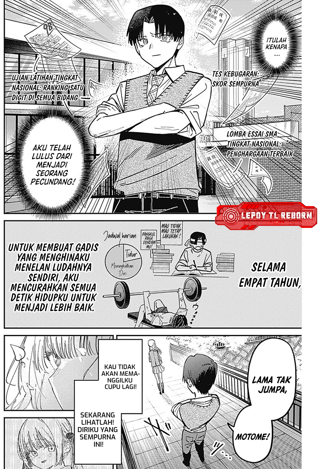Motome Sugaki no Zako Sotsugyou♡ Chapter 0 - halaman 5