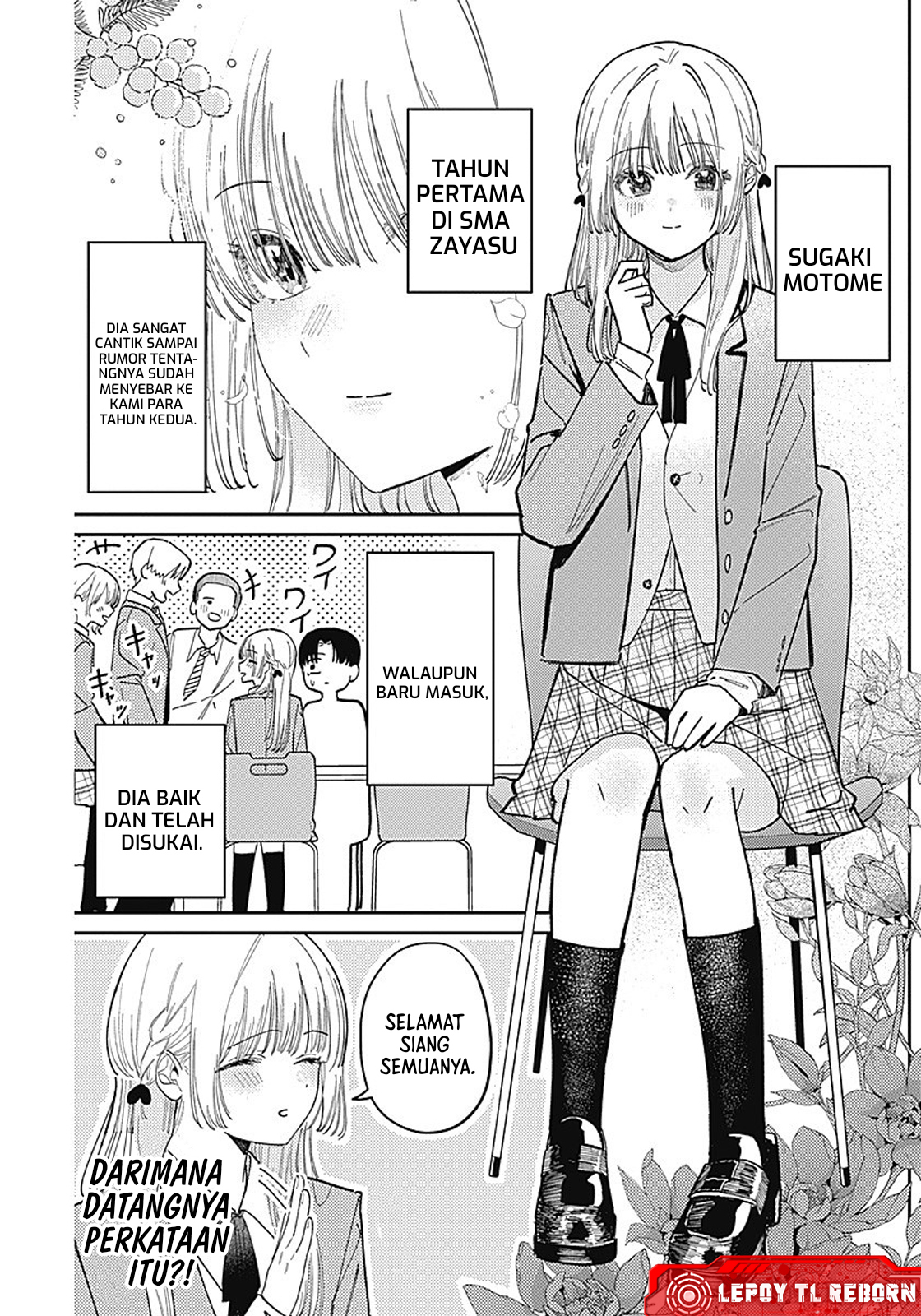 Motome Sugaki no Zako Sotsugyou♡ Chapter 0 - halaman 8