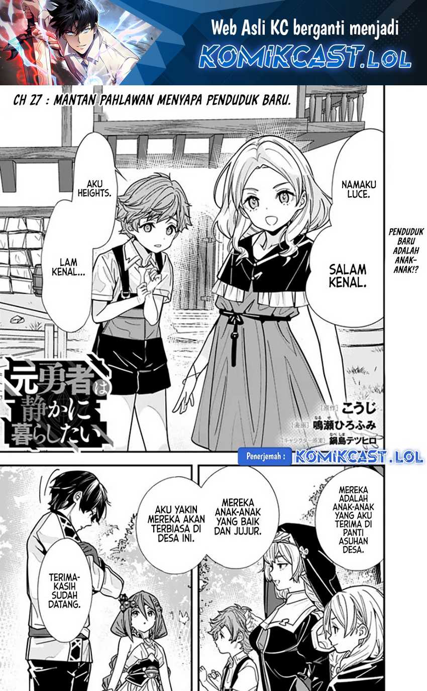 Motoyuusha wa Shizuka ni Kurashitai Chapter 27 - halaman 2