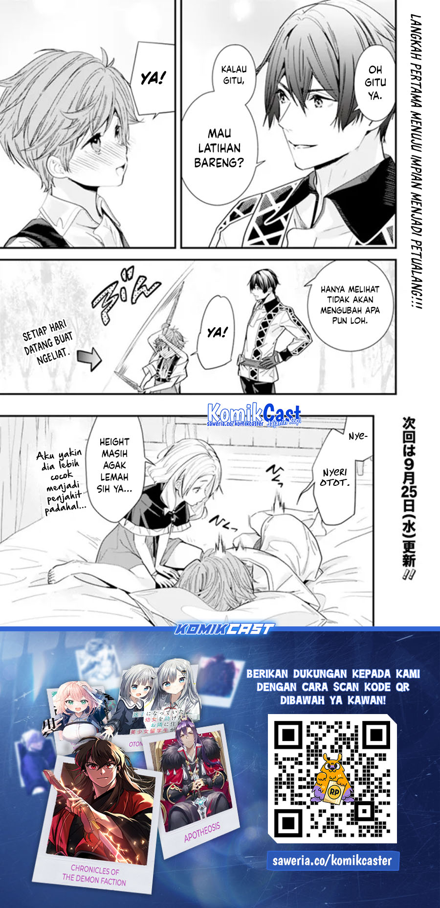 Motoyuusha wa Shizuka ni Kurashitai Chapter 43.5 - halaman 5