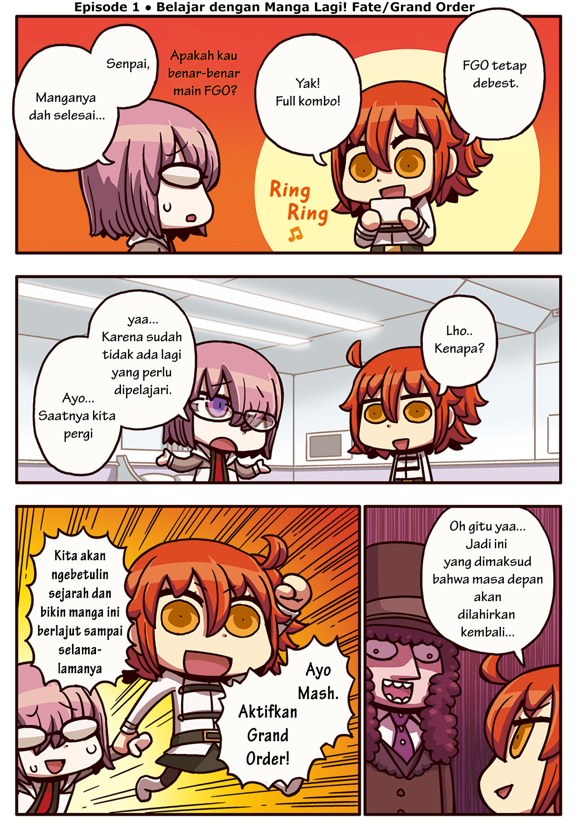Motto Manga de Wakaru! Fate/Grand Order Chapter 1 - halaman 1