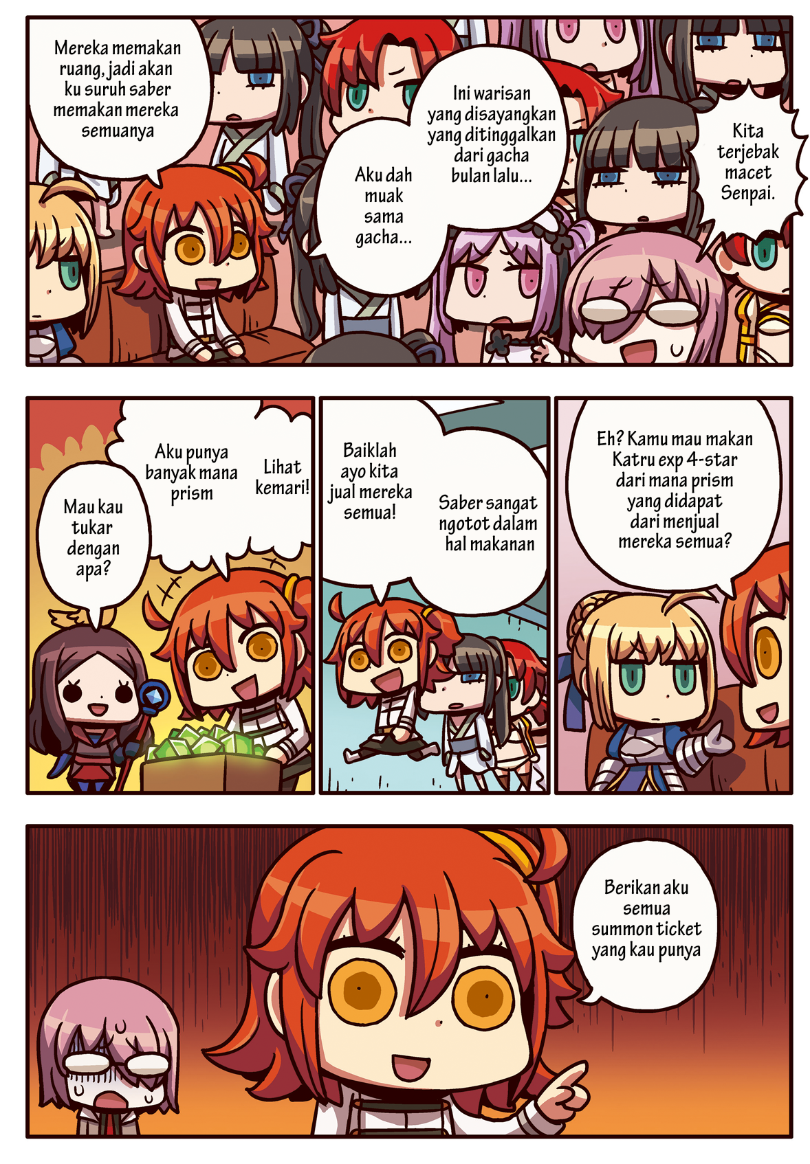 Motto Manga de Wakaru! Fate/Grand Order Chapter 14 - halaman 1
