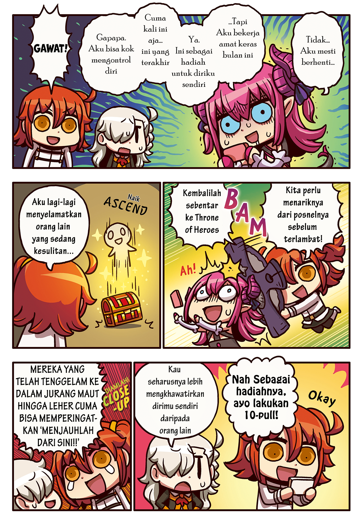 Motto Manga de Wakaru! Fate/Grand Order Chapter 15 - halaman 1
