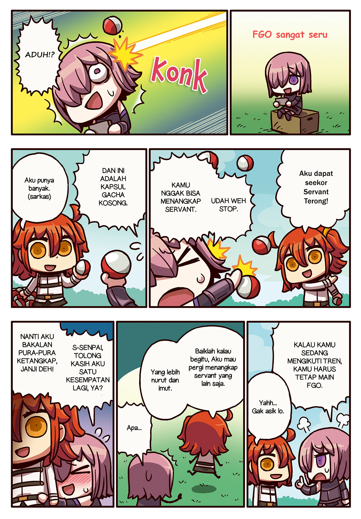 Motto Manga de Wakaru! Fate/Grand Order Chapter 35 - halaman 1
