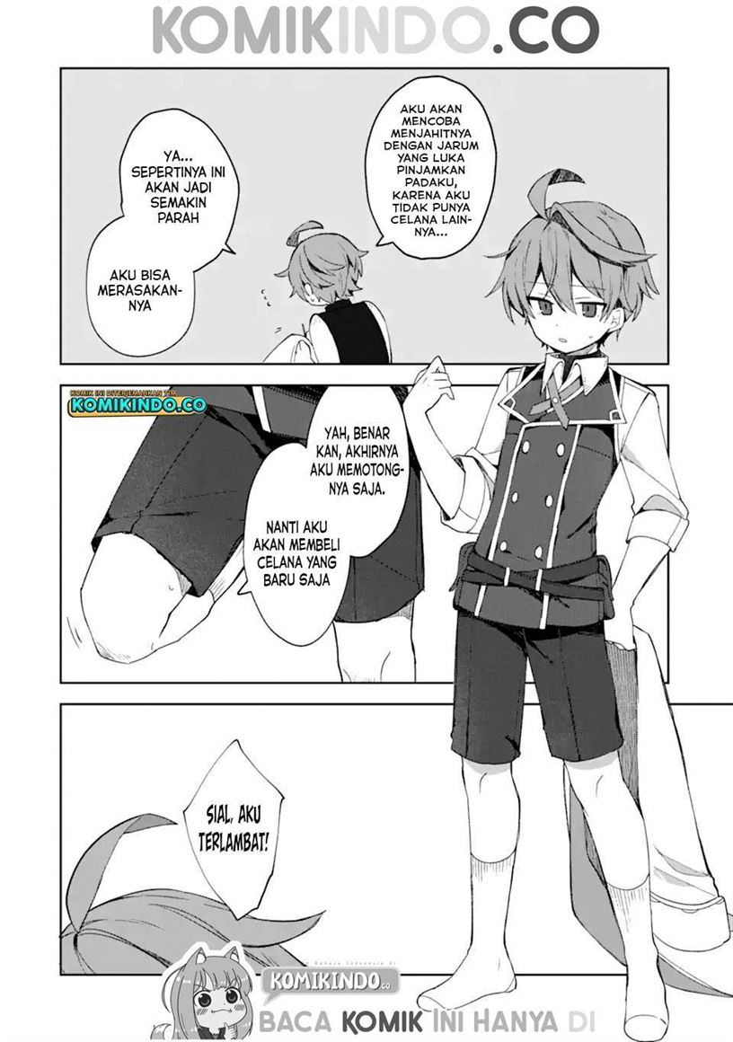 "Mou.... Hatarakitakunain desu": Boukensha nanka Yameteyaru. Imasara, Taiguu wo Kaeru kara to Onegai saretemo Okotowari desu. Boku wa Zettai Hatarakimasen. Chapter 1.2 - halaman 11