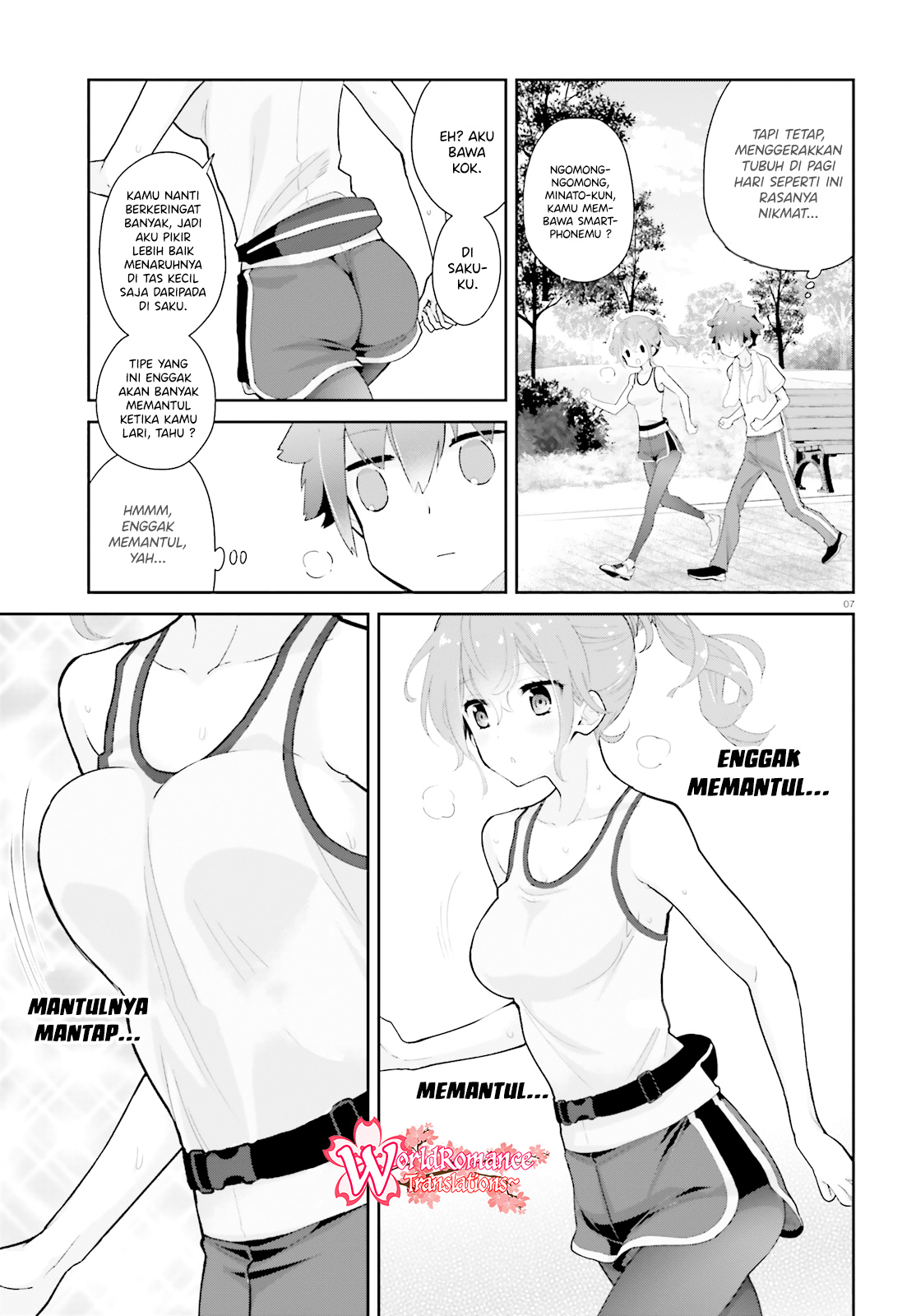 Moufu Oneesan no Atatamekata Chapter 10 - halaman 8