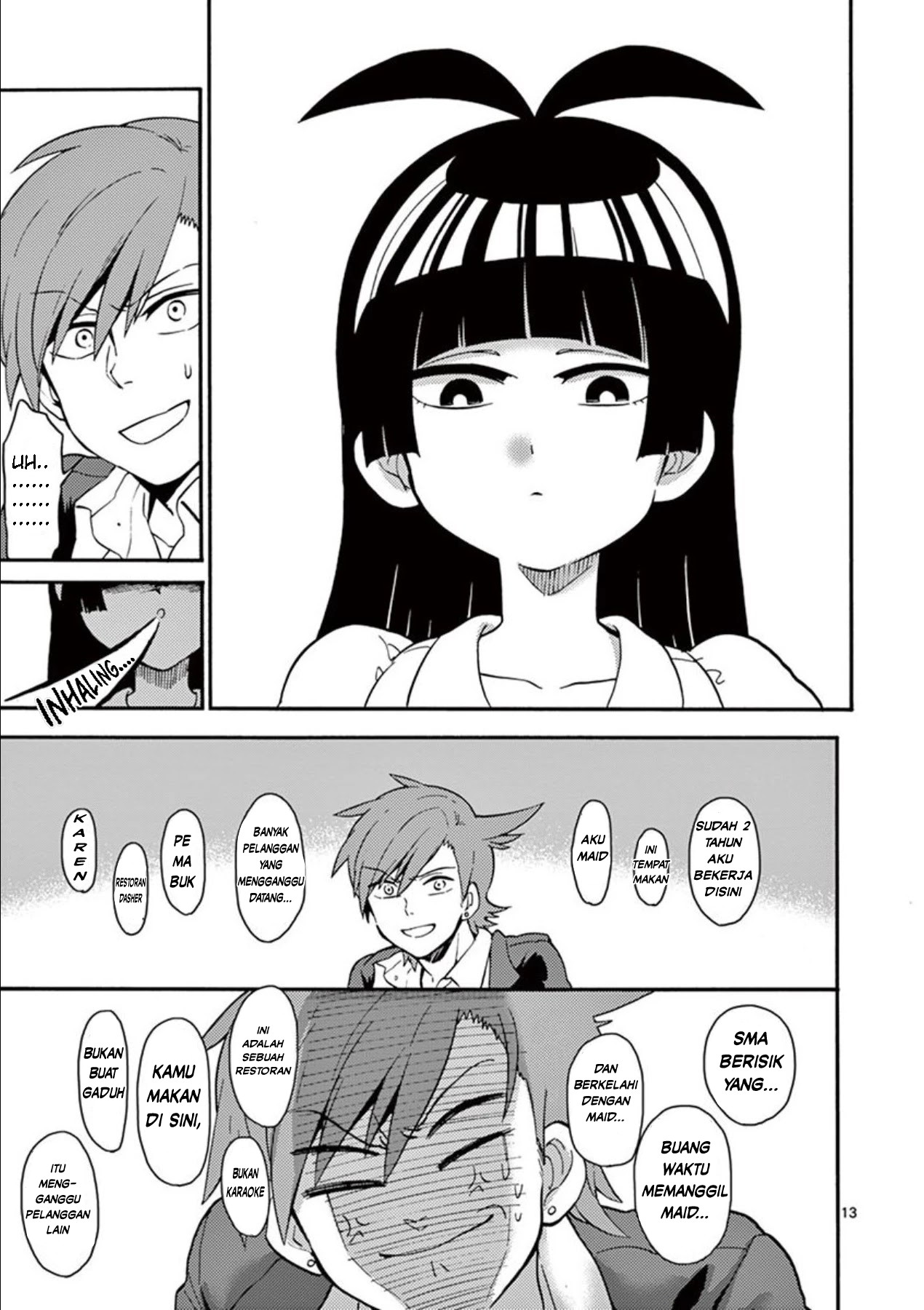 Moukin-chan Chapter 4 - halaman 14