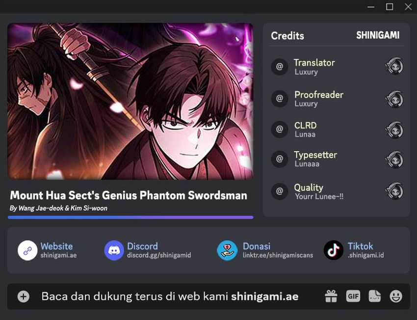 Mount Hua Sect’s Genius Phantom Swordsman Chapter 21 - halaman 1