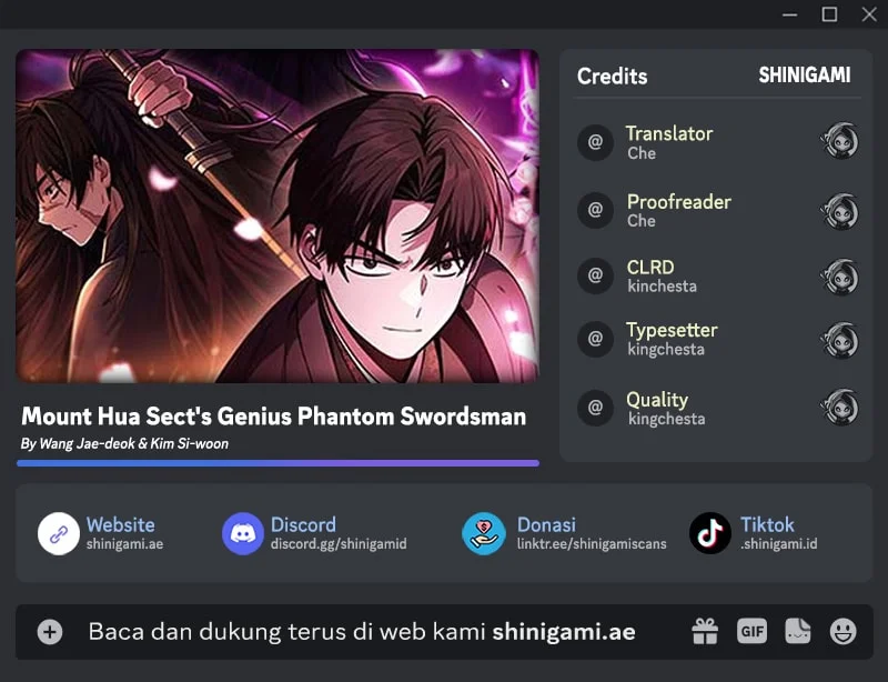 Mount Hua Sect’s Genius Phantom Swordsman Chapter 50 - halaman 1