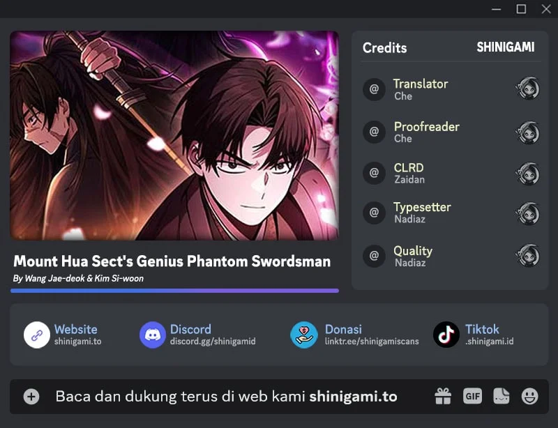 Mount Hua Sect’s Genius Phantom Swordsman Chapter 68 - halaman 1