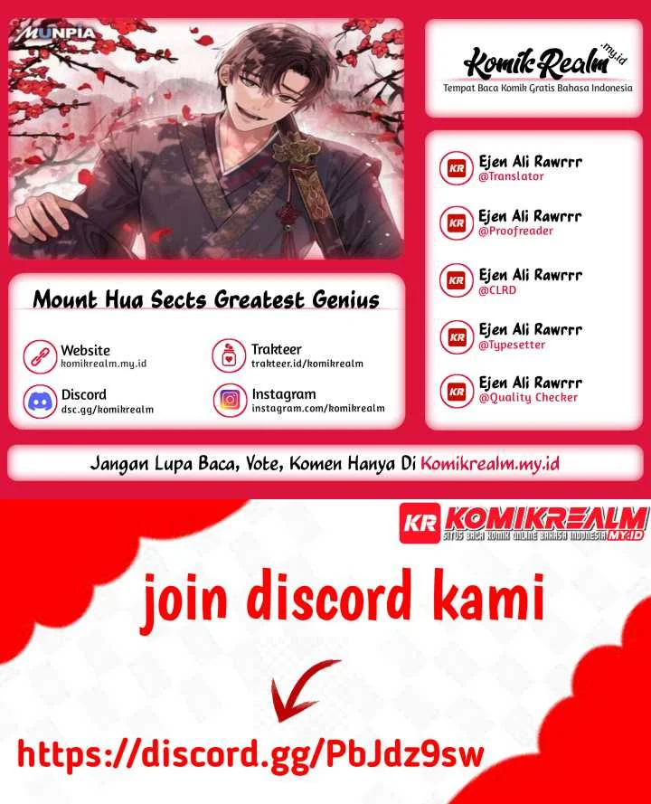 Mount Hua Sect's Greatest Genius Chapter 2 - halaman 1