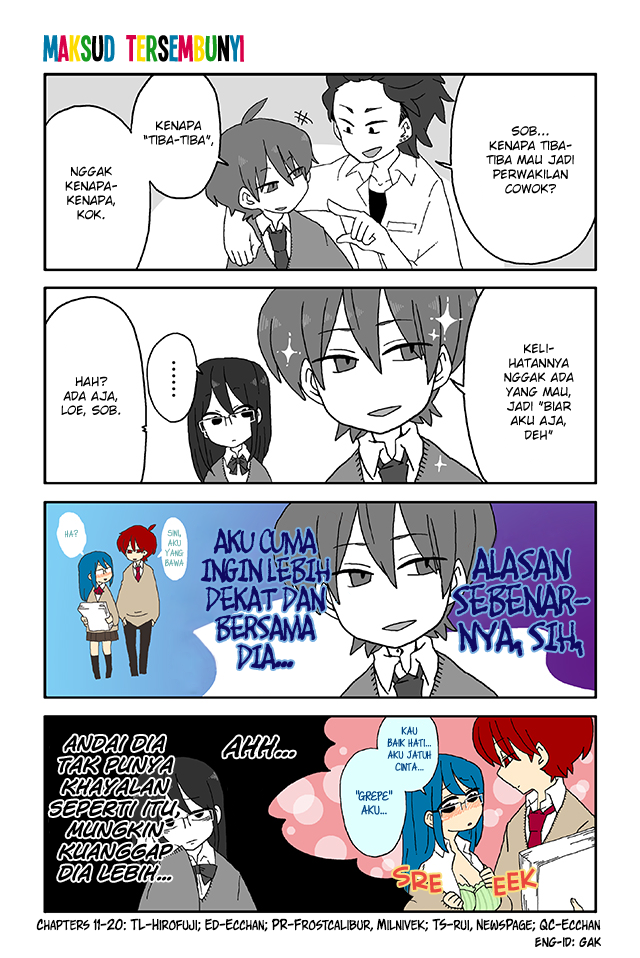 Mousou Telepathy Chapter 11 - halaman 1
