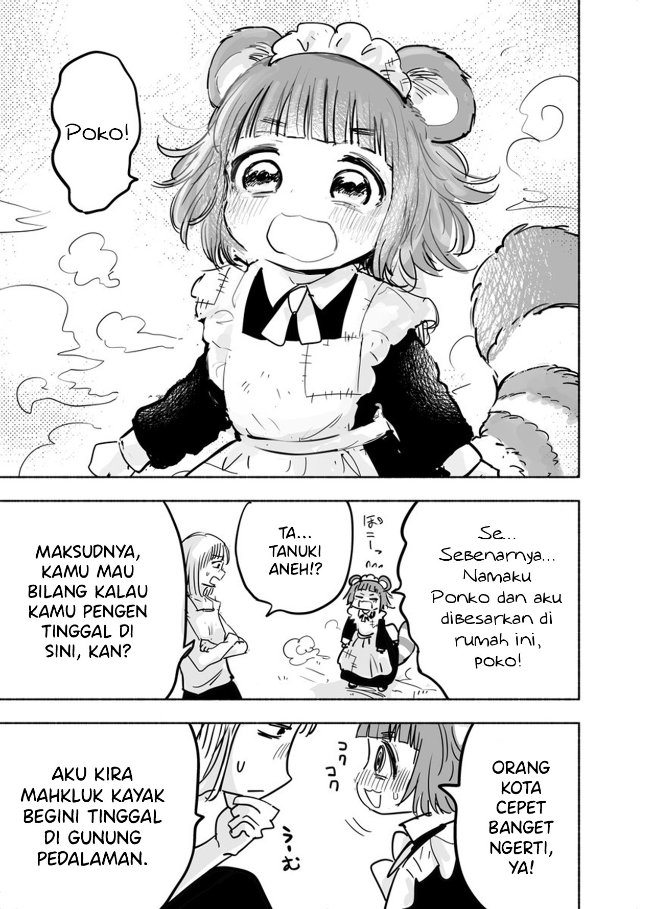Moving out to the Countryside and Living with a Maid Chapter 0 - halaman 4