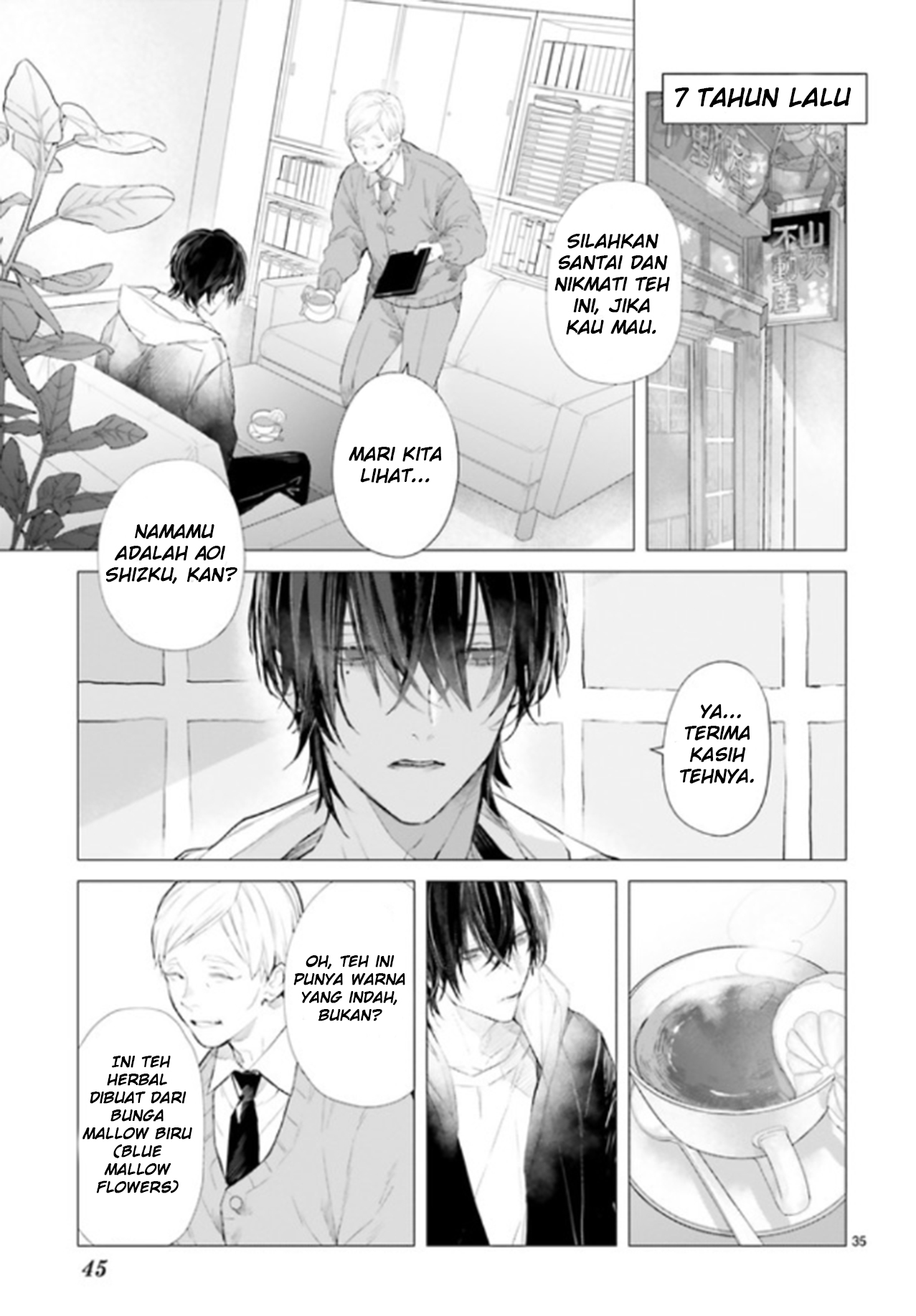 Mr. Mallow Blue Chapter 2 - halaman 35