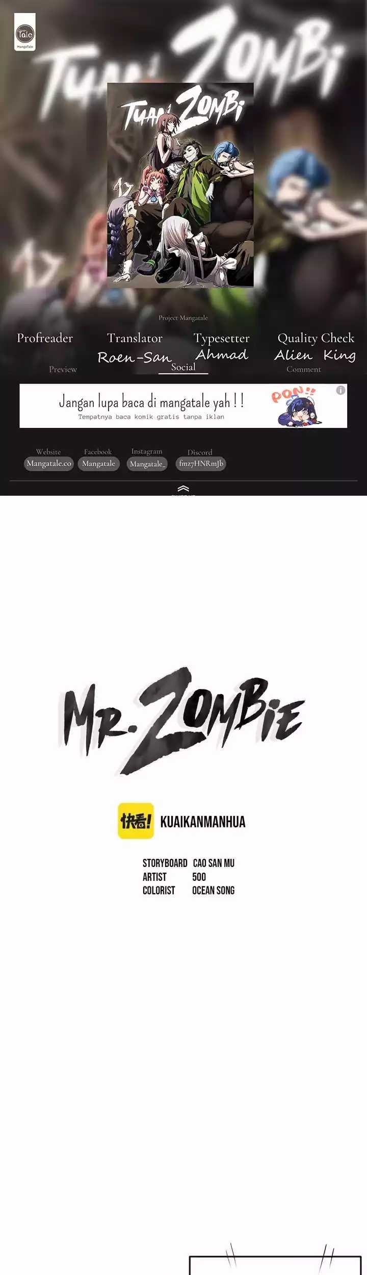 Mr. Zombie Chapter 123 - halaman 1