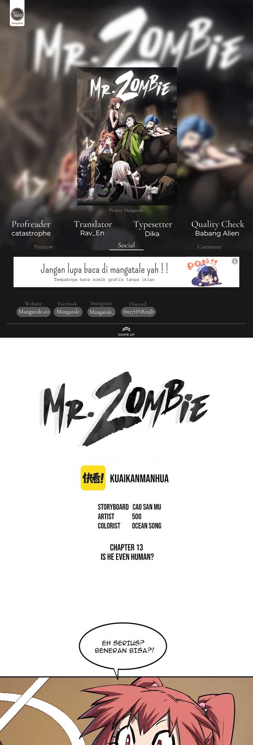 Mr. Zombie Chapter 13 - halaman 2
