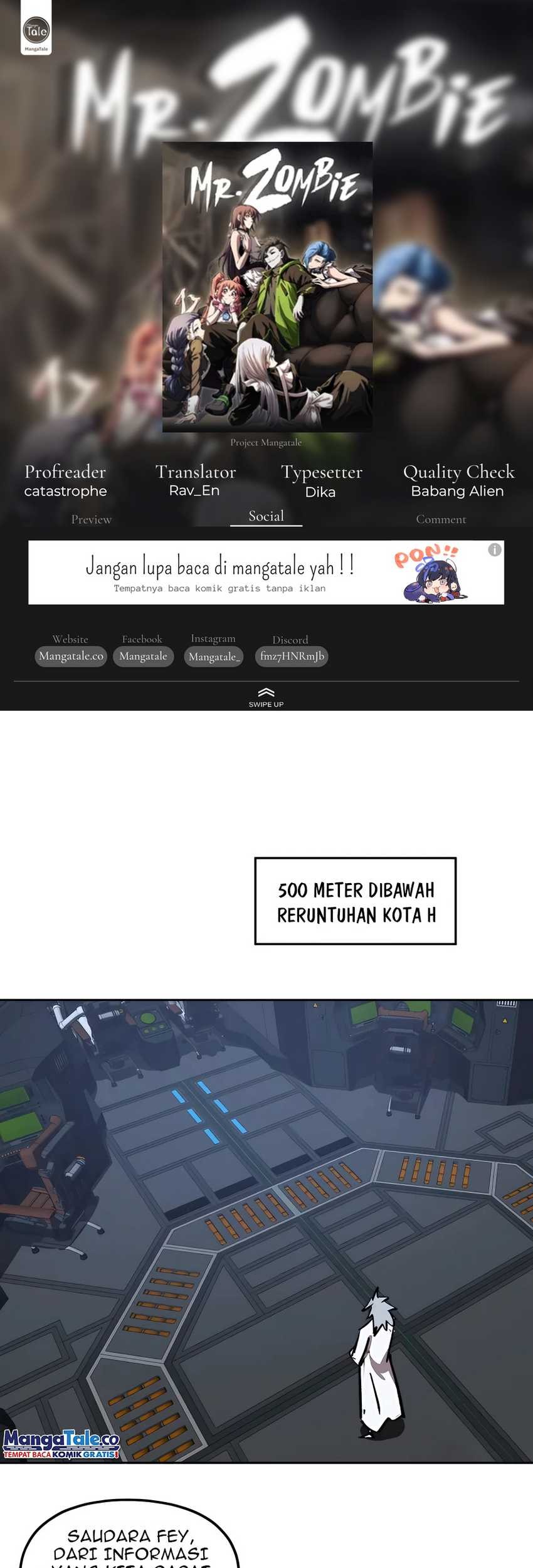 Mr. Zombie Chapter 14 - halaman 1