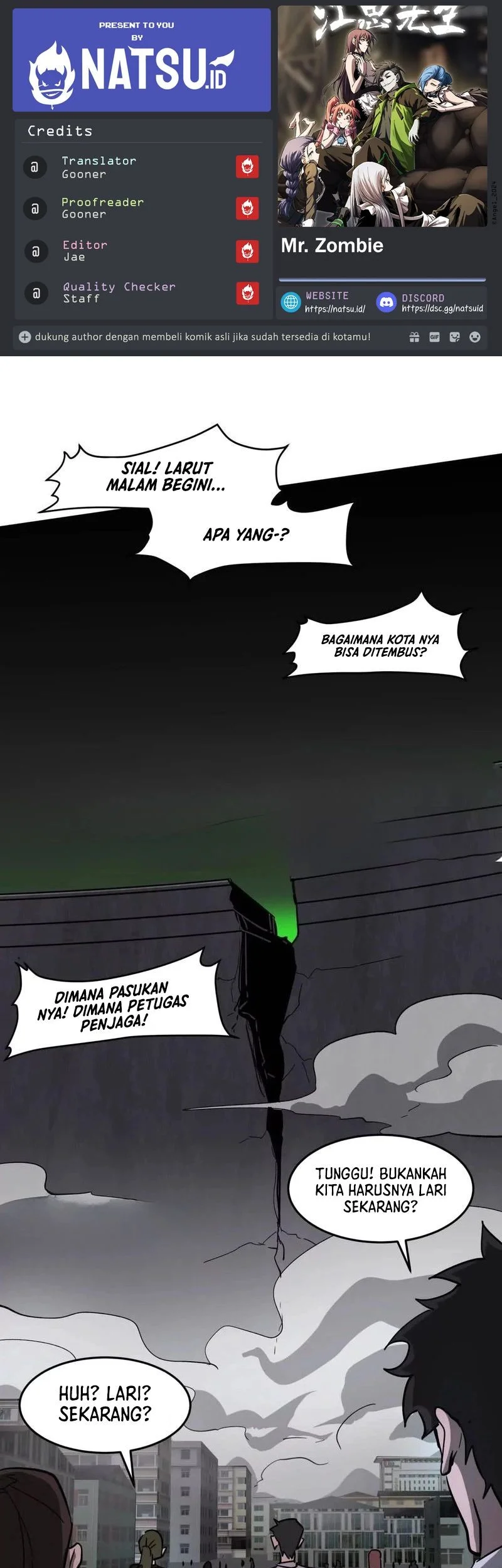 Mr. Zombie Chapter 144 - halaman 1