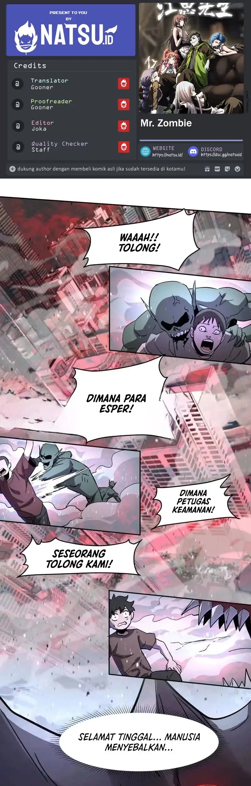 Mr. Zombie Chapter 145 - halaman 1