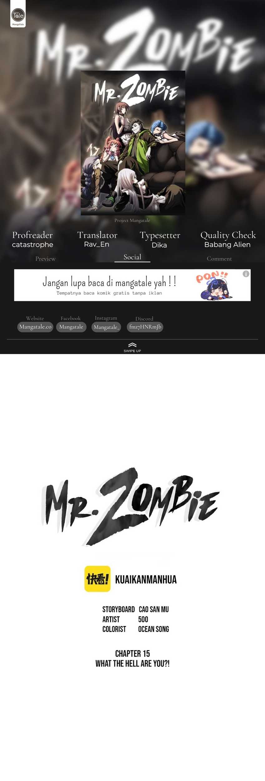 Mr. Zombie Chapter 15 - halaman 1
