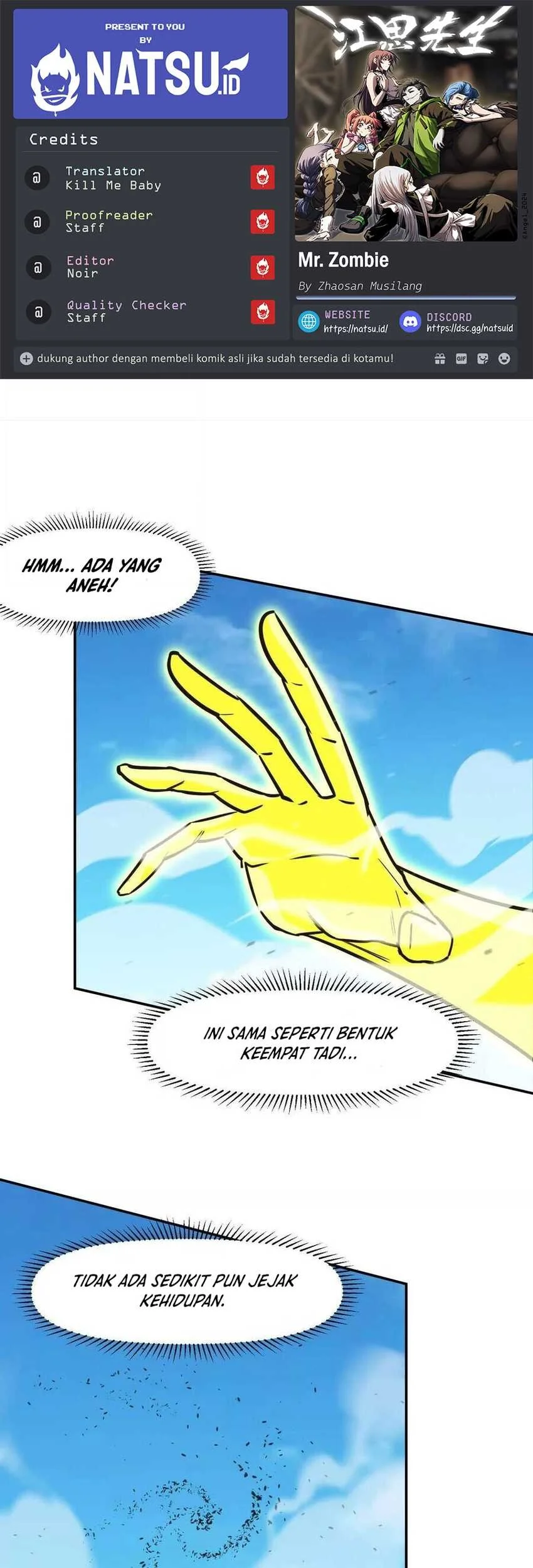 Mr. Zombie Chapter 188 - halaman 1