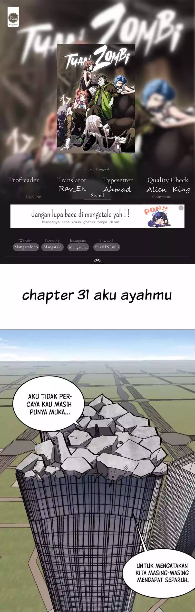Mr. Zombie Chapter 31 - halaman 1