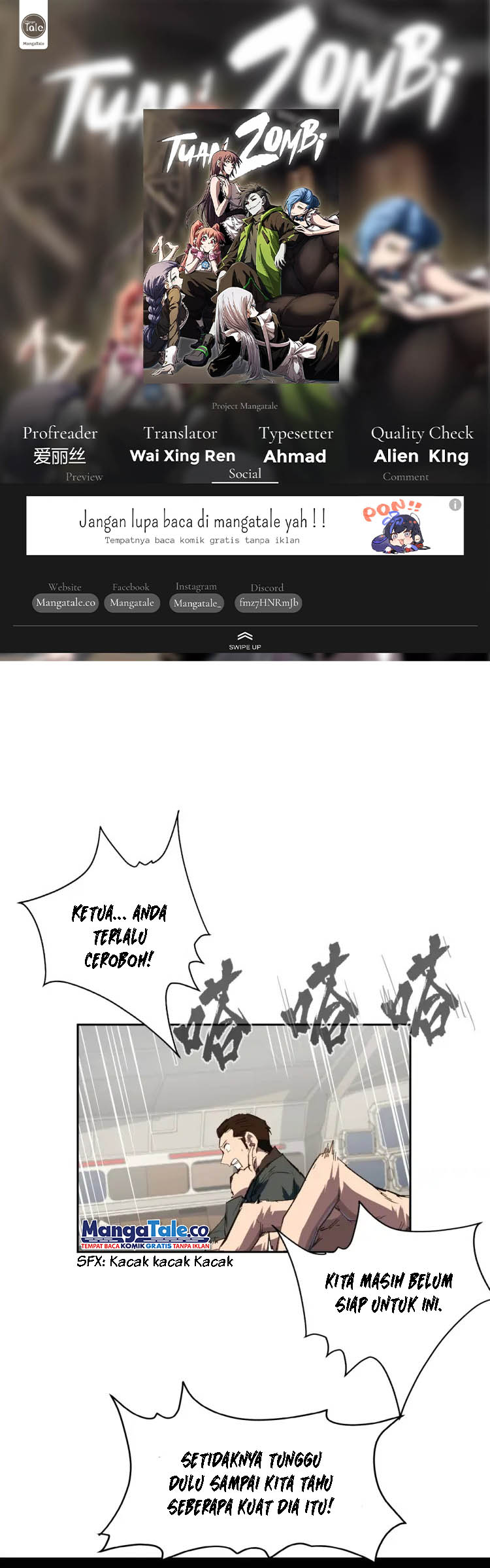 Mr. Zombie Chapter 5 - halaman 1
