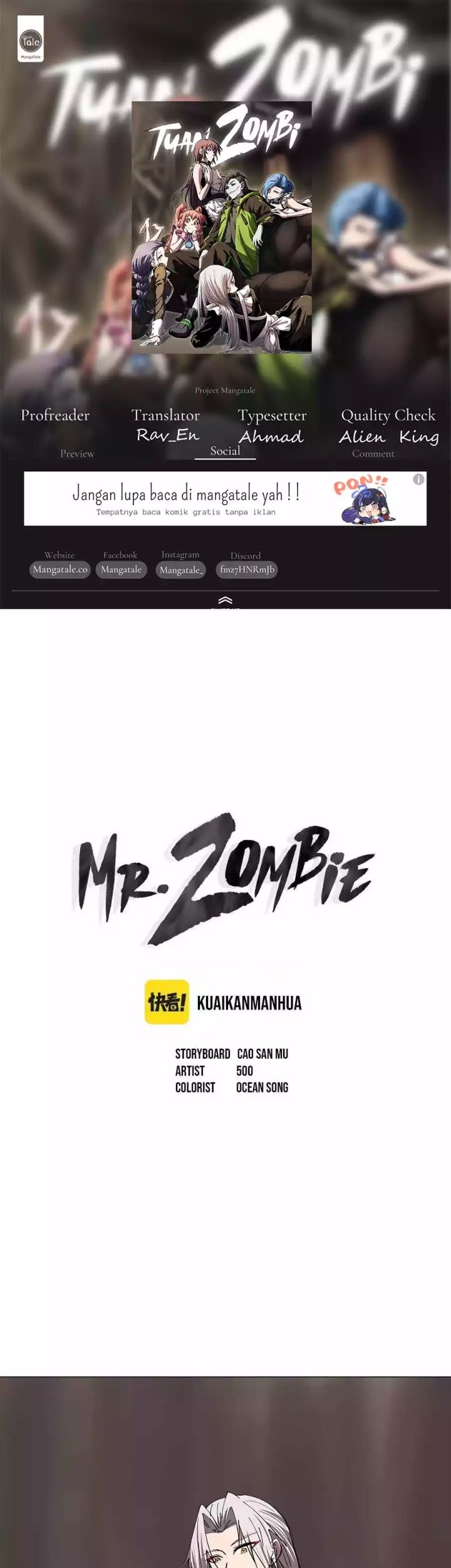 Mr. Zombie Chapter 51 - halaman 1