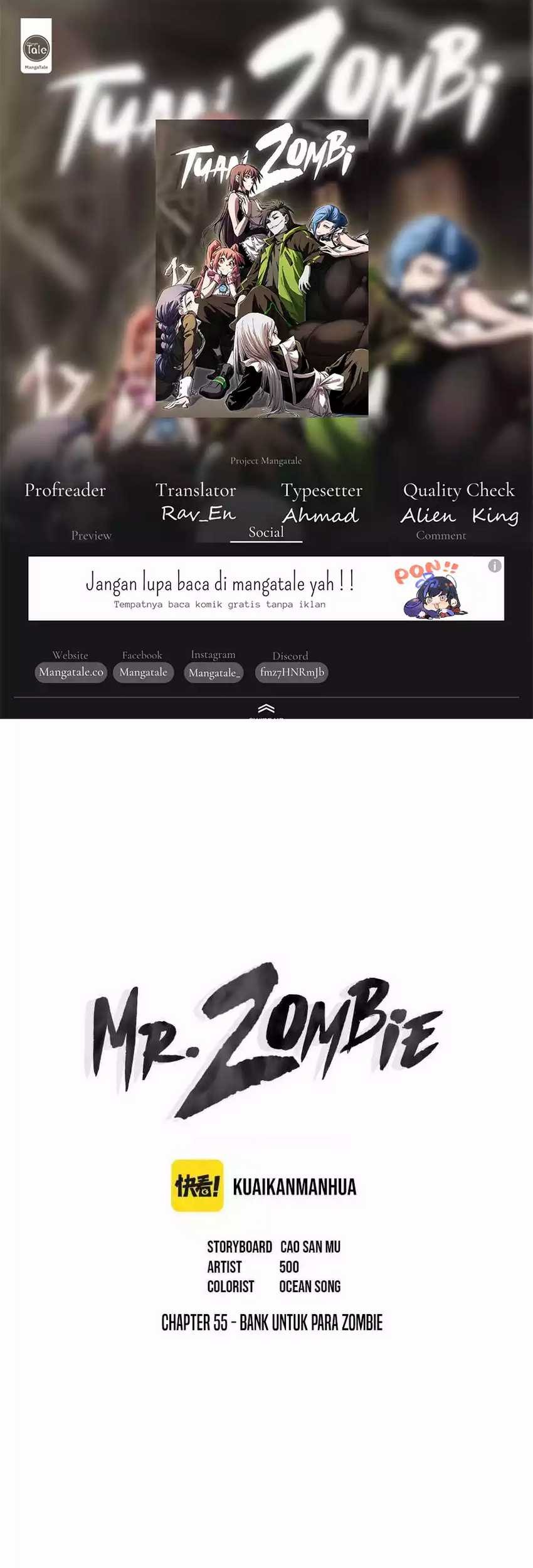 Mr. Zombie Chapter 55 - halaman 1