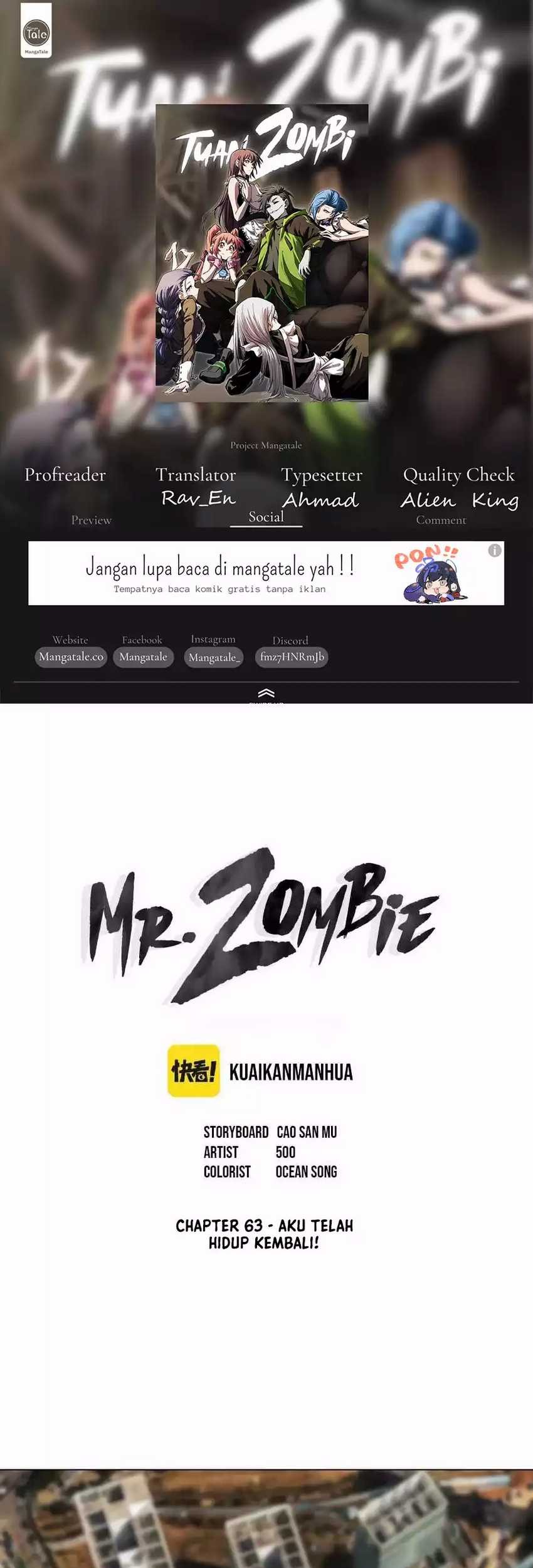 Mr. Zombie Chapter 63 - halaman 1