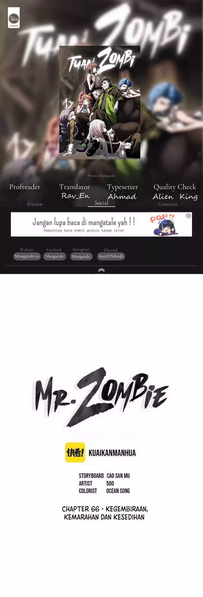 Mr. Zombie Chapter 66 - halaman 1