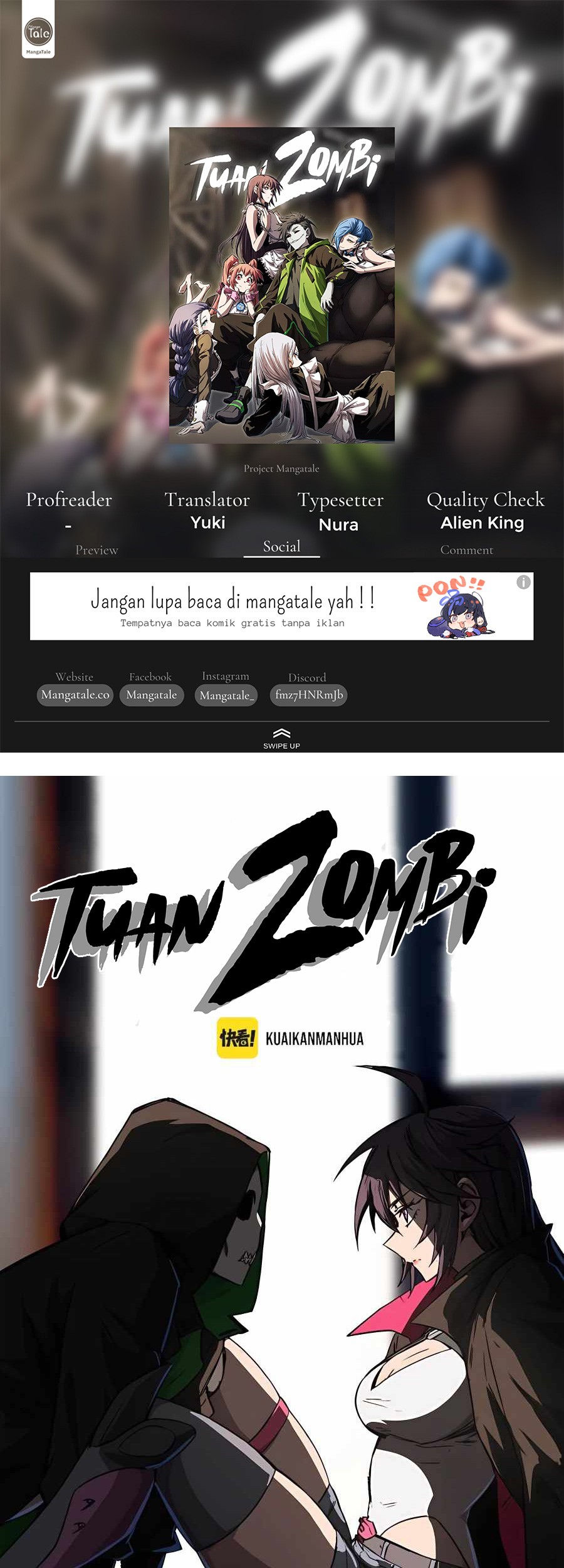 Mr. Zombie Chapter 8 - halaman 1