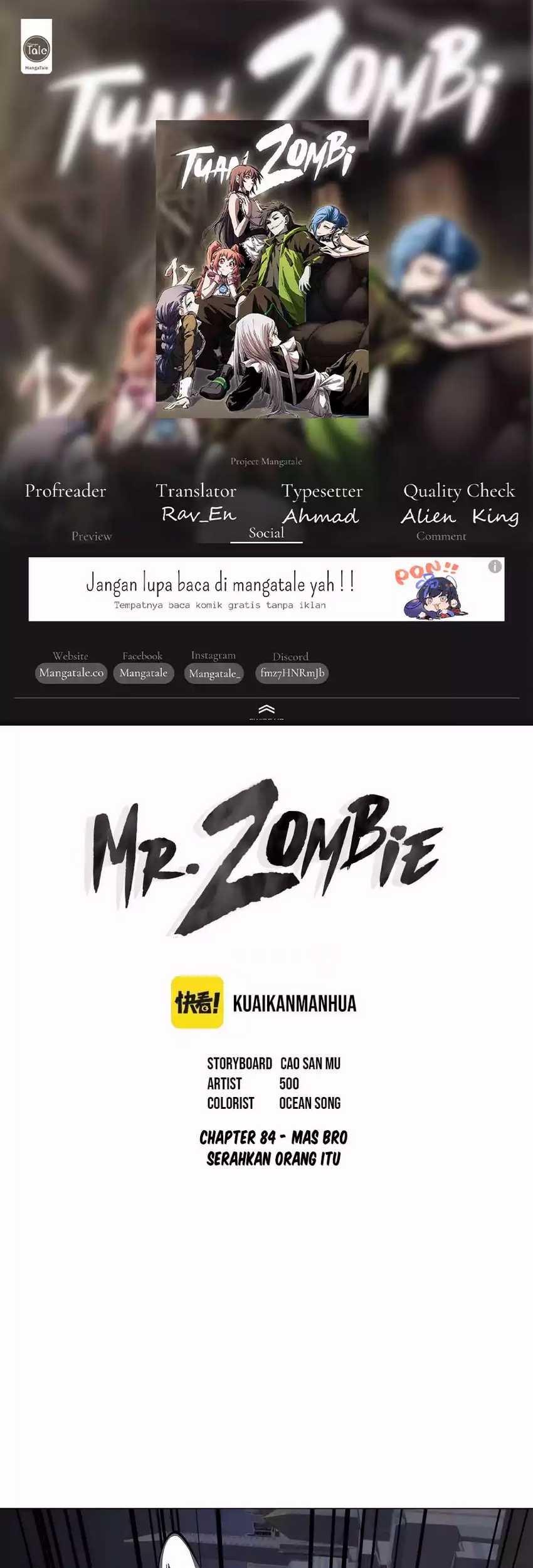 Mr. Zombie Chapter 84 - halaman 1