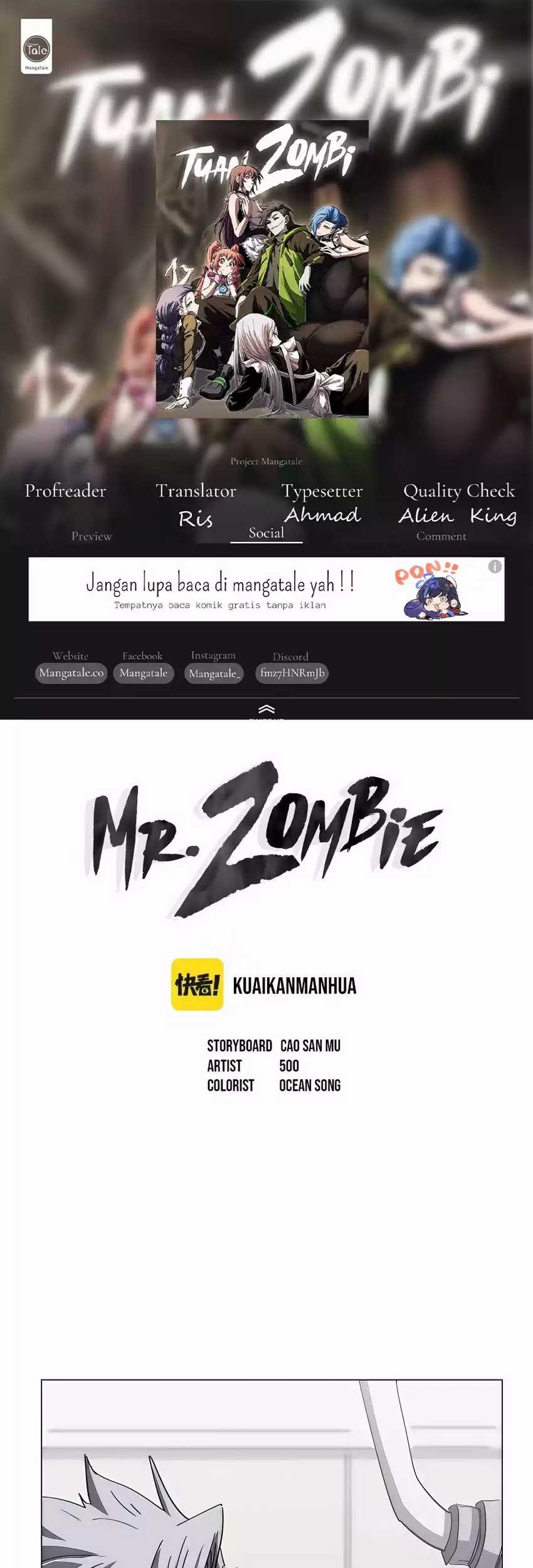 Mr. Zombie Chapter 94 - halaman 1