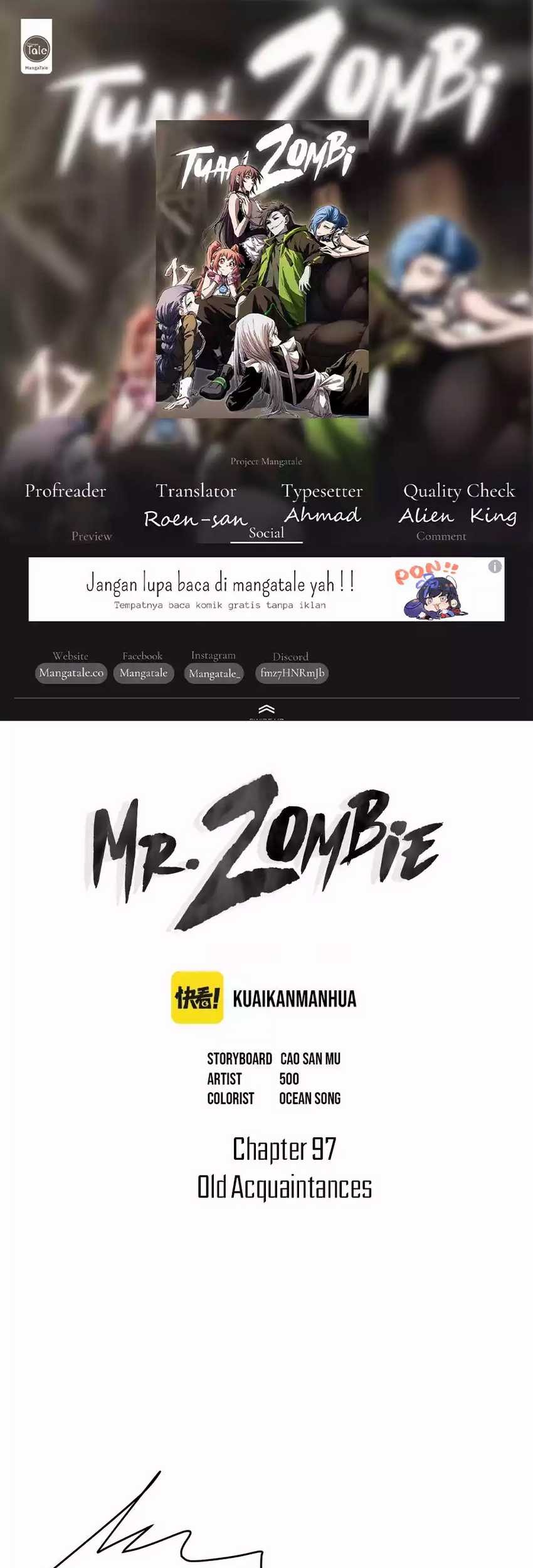 Mr. Zombie Chapter 97 - halaman 1
