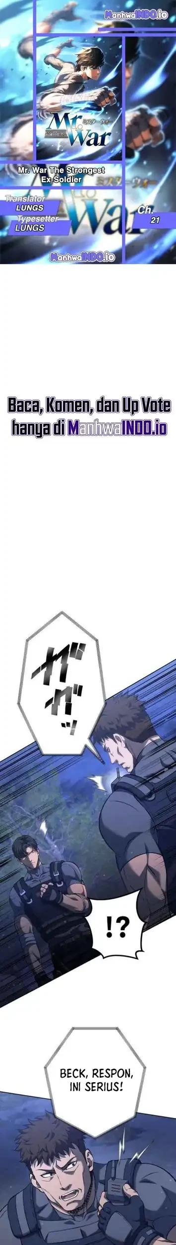 Mr.War -Saikyou no Moto Gunjin- Natsu Chapter 21 - halaman 1